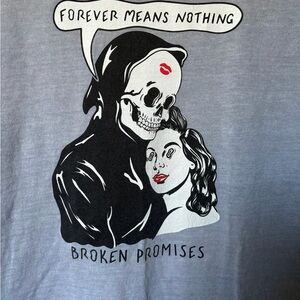 Zumiez Gray Broken Promises Graphic Tee